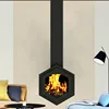 Top quality home heating system wood burning suspended fireplace and ethanol fireplace