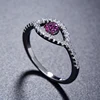 Baoyuan Purple temptation gemstone ring Evil eye jewelry CAR4272CS-2F