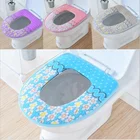 Competitive Price Pu Leather Waterproof Plum Sanitary Toilet Seat Cover