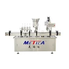 Automatic lotion filling capping machine in one