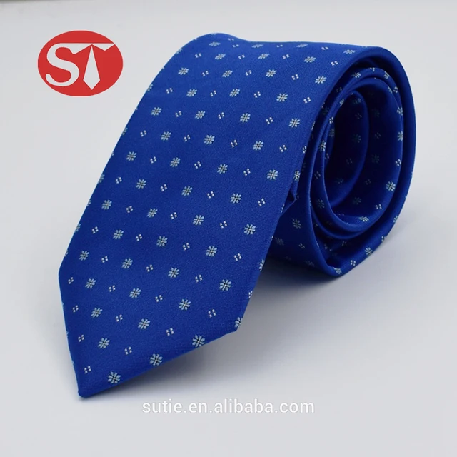 supplier custom hand made jacquard woven silk floral tie for men