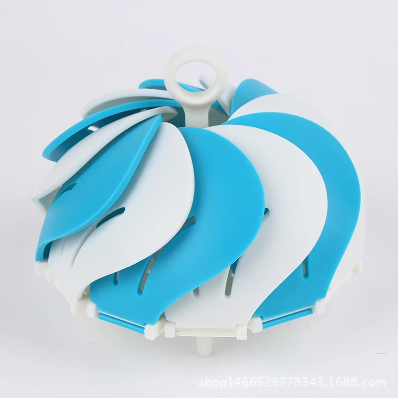 2017 manufacturers selling fashion creative telescopic folding portable plastic boxed fruit compote dribbling