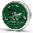 Beard Balm With Shea Butter & Argan Oil 50g,Leave in Wax Conditioner for Men,Styles & Strengthens Hair Private Label