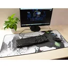 Promotional Cool and Large size non slip Microfiber long Keyboard Gaming Pad