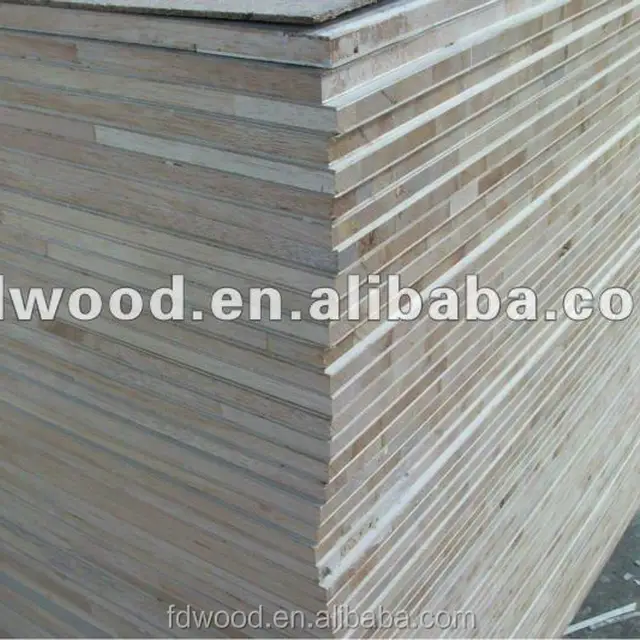 natural veneer best quality 12mm&18mm fir wood block board