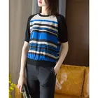 Pretty steps Leisure Short self-cultivation Lady Summer Blouse