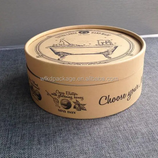 cylindrical gift packaging box, cylinder cardboard box packaging