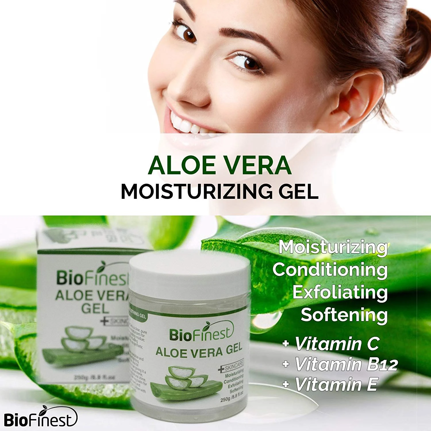 private label korea aloe vera soothing gel for face