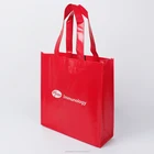 Recycled Cloth Brief Bag Laminated Non Woven Tote Shopping Bag