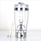 Convenient electric shaker sports water bottle for protin mixture