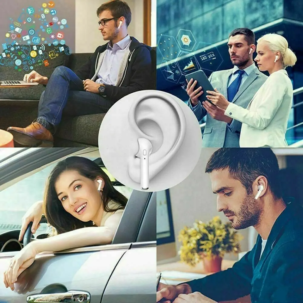 EARPHONE HEADSET i9s i10 TWS Wireless mini Bluetooth 4.2/5.0 Earbuds Bluetooth Headsets cheap price oem logo - ANKUX.COM