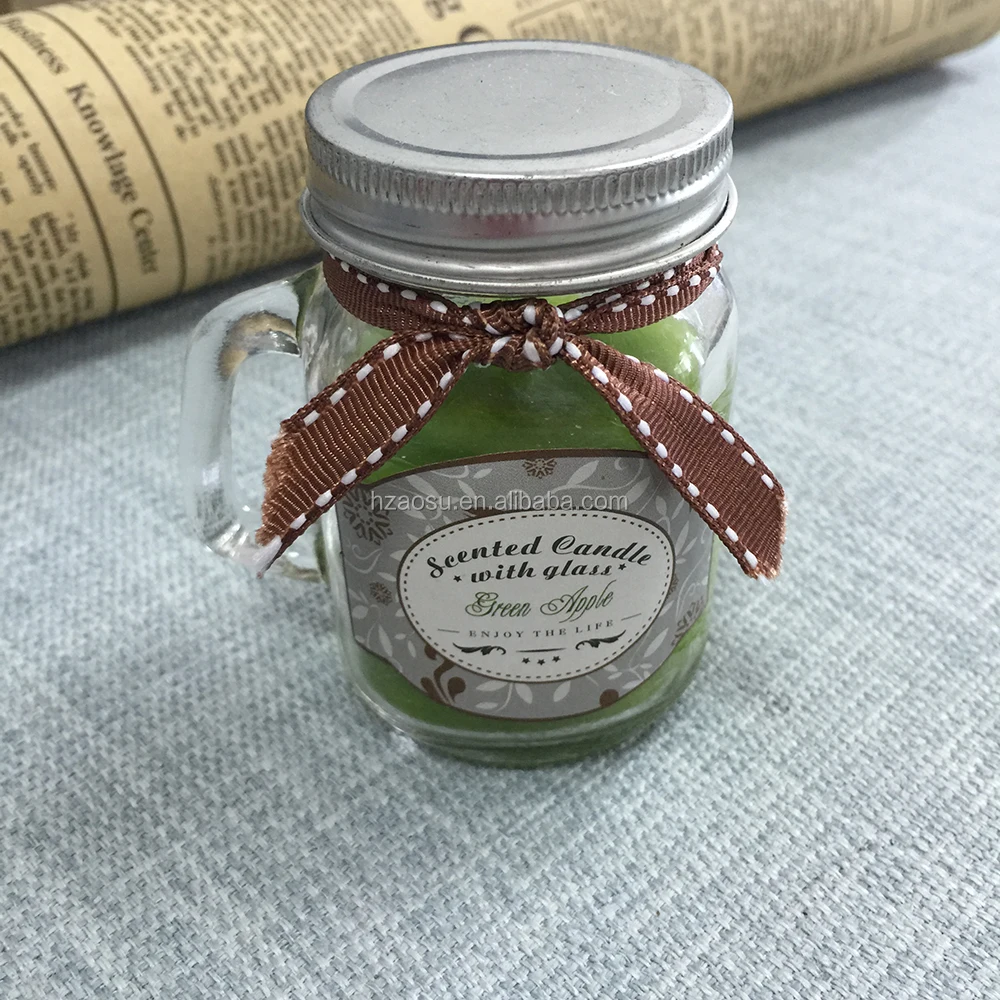 3.5 Oz Mini Mason Jar Candles Buy Plain Glass Jar Candles Product on