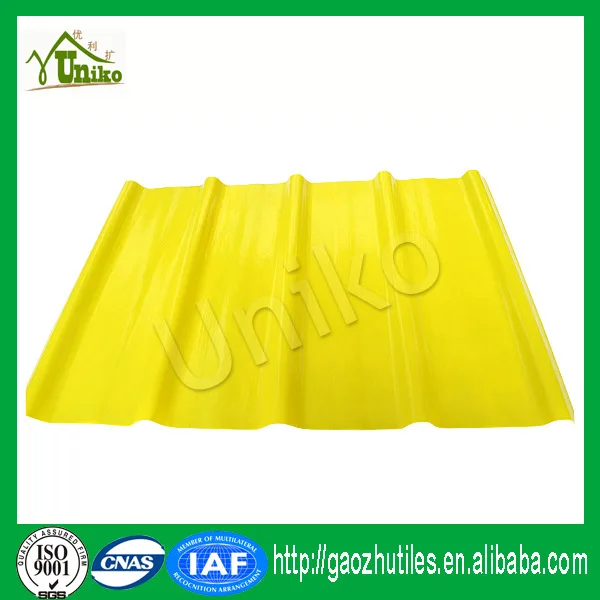 2.5mm best price cheap anti-slip 23um anti-aging film unbreakable fiber glass sheet for carport