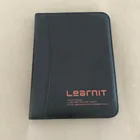 a5 pu leather portfolio with memo pads