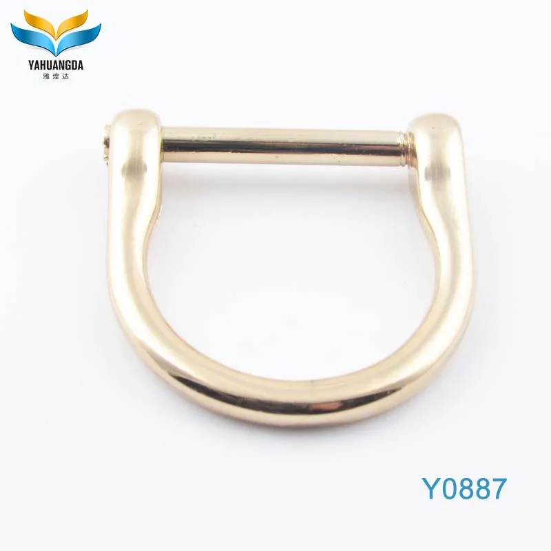 fashion zinc alloy metal tri-glide buckle ,bag ring for handbag wholesale