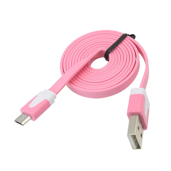APPACS New Flat Style Tpe Noodle Cable Micro Usb Data Charging Sync Data Cable For Samsung /Xiaomi/Letv Usb Charging - ANKUX.COM