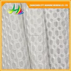 cheap Big hole polyester air mesh fabric for shoes and suitcase,eyelet fabric,with round mesh
