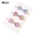 Bowknot Hair Ropes Rubber Band Cute Hair Ties Bow Elastic Women Girls Hair Accessories