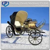 Romantic White Wedding Horse Carriage/ High quality sightseeing Horse Wagons for Sale