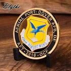 Factory free design custom antique gold challenge copy coins