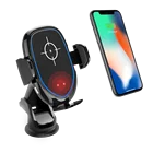 2019 Big Sale Car Phone Charger Suction Cup Holder Wireless Magnetic QI Fast Wireless Chargers for Car Mount Phone Holder