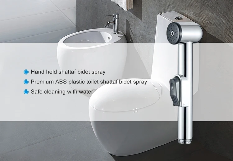 Modern Design Abs Shattaf Bidets Sprayer Faucet Women Health Shattaf