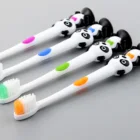 panda shaping kids toothbrush with soft nylon bristles children tooth brush from yangchen