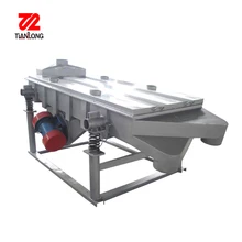 TLS hot sale linear vibrating screen for light industry in china