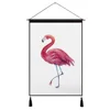 Low MOQ cheap price flamingos design islamic wall decor with tassel