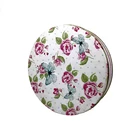 round metal biscuit cookie tin box,metal cookie container