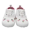 Baby Girl Shoes White Lace Floral Embroidered Soft Shoes Prewalker Walking Toddler Kids Shoes Wholesale