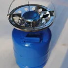 JG Camping Propane Gas Stove,Blue Flame Small Gas Stove