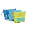 Cheap mini cute coin purse custom print zipper coin pouch