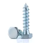 Galvanized hex head carbon steel or stainless Steel self tapping screw