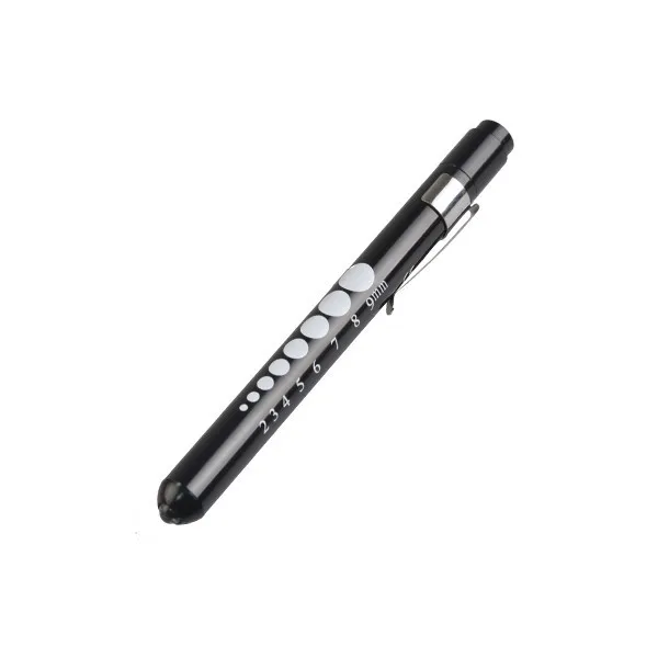 Mini Medical Aluminum Examination Pen Doctor Torch Light With Clip