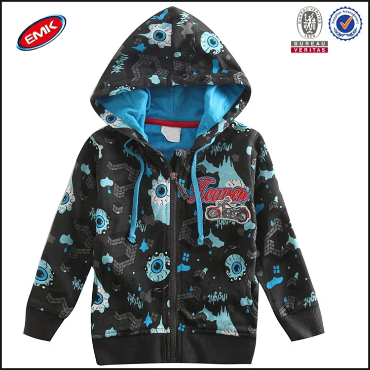 100% Cotton Hign Quantity Boys Hoodies Jacket Children