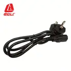 BS1363A standard UK fused plug to IEC C13 power cord