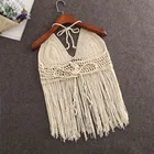 OEM Handmade Crochet Tassel Summer Tank Top