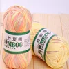Hot sale bamboo fine batik yarn bamboo organic cotton blend yarn for hand knitting