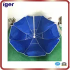 1.6m beach advertising screen printed custom logo parasol
