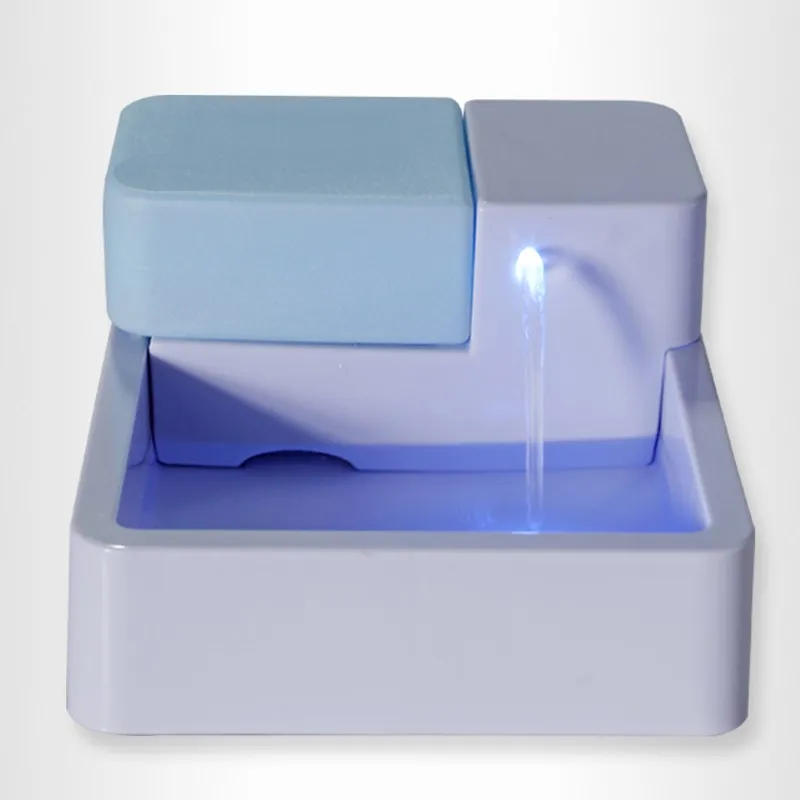 UV Sterilizer Automatic PET Water Fountain with LED Light, Double