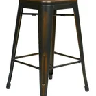 Antique Industrial Retro Urban Rustic Metal Bar Stools
