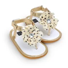 Kid Girls Boy First Walkers Hard Infant Toddler Shoes Cute Flower Footwear Sandal Shoes for Newborns baby shoes