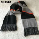 2018 Cheap Custom USA Euro Knitted Polyester Football Scarf Factory