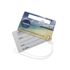 Pvc Travel Luggage Tag Custom Luggage Tag Name Tag Boarding Cards For Bag