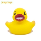 Non-toxic Soft Plastic Shower Time Rubber Duck Yellow