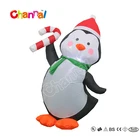 Holiday Decoration Inflatable Penguin Christmas Led Lawn Light Yard Decor