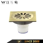 Factory best price plated antique bronze bathroom floor drain cover