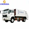 the sino 4*2 6*2 trash can truck compactor truck refuse truck for sale