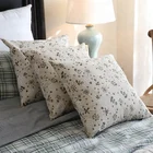 Princess Fresh and elegant Floral Flower Pillow Case Cushion Cover